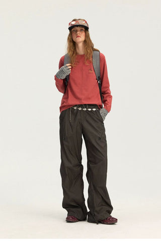 [Monterest] UPF50+ Water-Resistant Ruched Parachute Pants