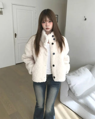 HIGH NECK DUDDLE JACKET (3color)