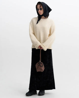 [7th Re-release] (ORIGINAL) Cord Knot Wood Keyring (black)