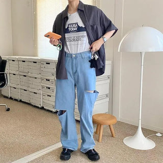 Loose-fit summer half shirt