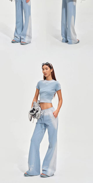 [NOTAWEAR] Equestrian Badge Slim Fit Crop  Tee