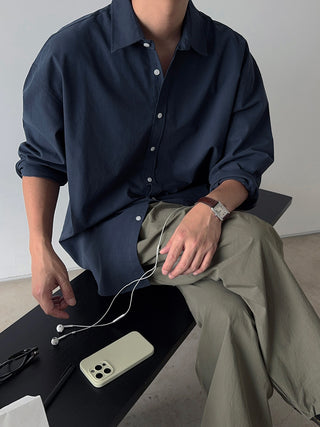 Dear Cotton Oversized Shirt