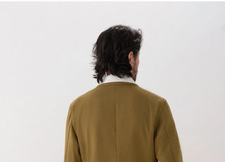 [CULTUM] Washable Bamboo Fiber Double-Breasted Suit Set