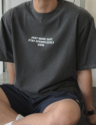 JUST Pigment Short Sleeve T-shirt (5 colors)