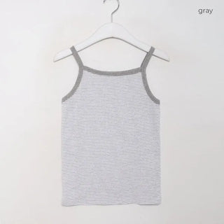 Striped sleeveless top