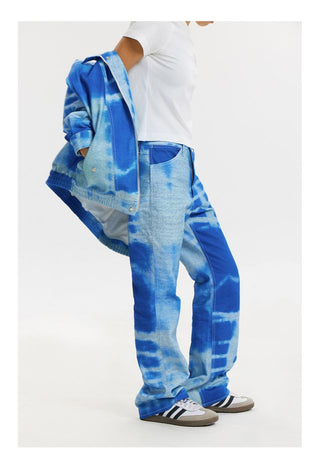 CONP Indigo Scan Denim Pants (Blue)