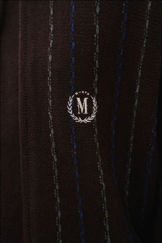 [MASONPRINCE] Retro Striped Layered Knit Sweater