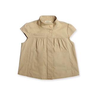 [Moromoro2] Puff Sleeve A-Line Short  Jacket