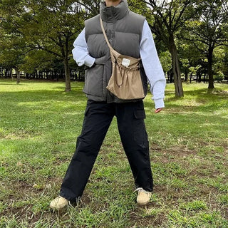 Nylon Easy Cargo Pants