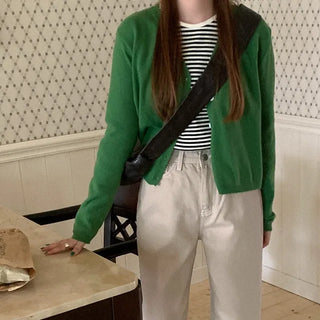 Wool cardigan