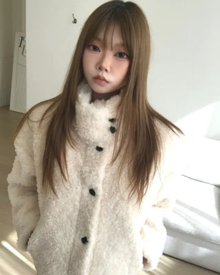 HIGH NECK DUDDLE JACKET (3color)