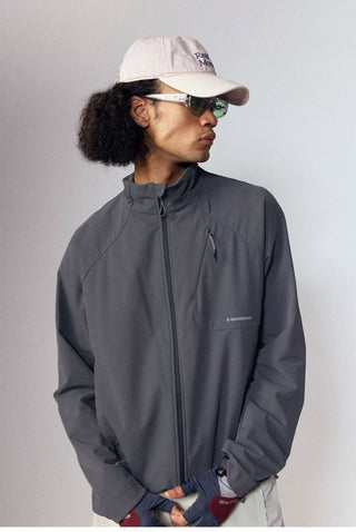 [Monterest] Fleece-Lined Water-Resistant Softshell Jacket