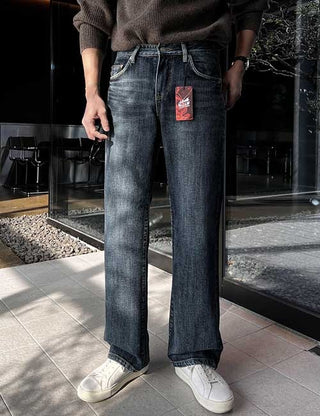 HOT. Fleece-lined Denim Pants (no.588)