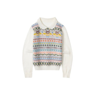 [NECY] Mimora Fair Isle Jacquard Knit Series