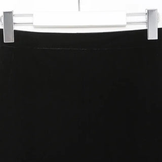 Velvet H-line skirt