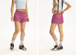 [Monterest] Layered A-Line Running Shorts