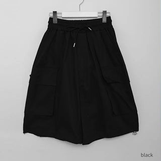 chalk cargo bermuda cotton pants
