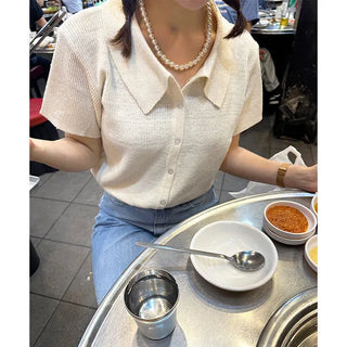 Knit cardigan