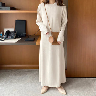 log ribbed maxi ops