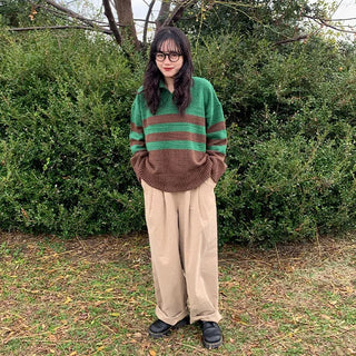 Wide Chino Pants