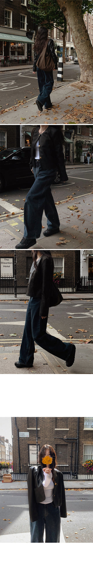 Daily Wide Denim Pants