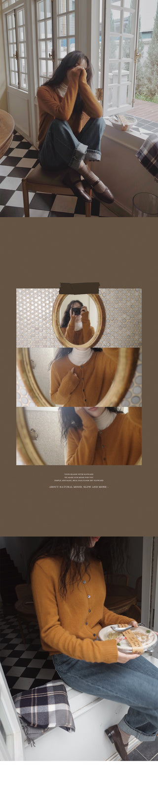 (Over 30,000 sold) Basic Turtleneck T-Shirt - 10 colors