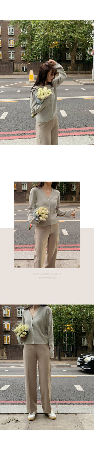 (basic/long) Straight slacks - 4 sizes