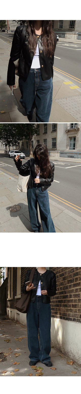 Daily Wide Denim Pants