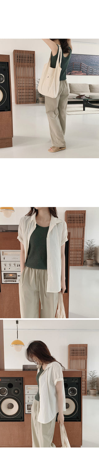 (basic/long) Cool wide pants - 4 colors