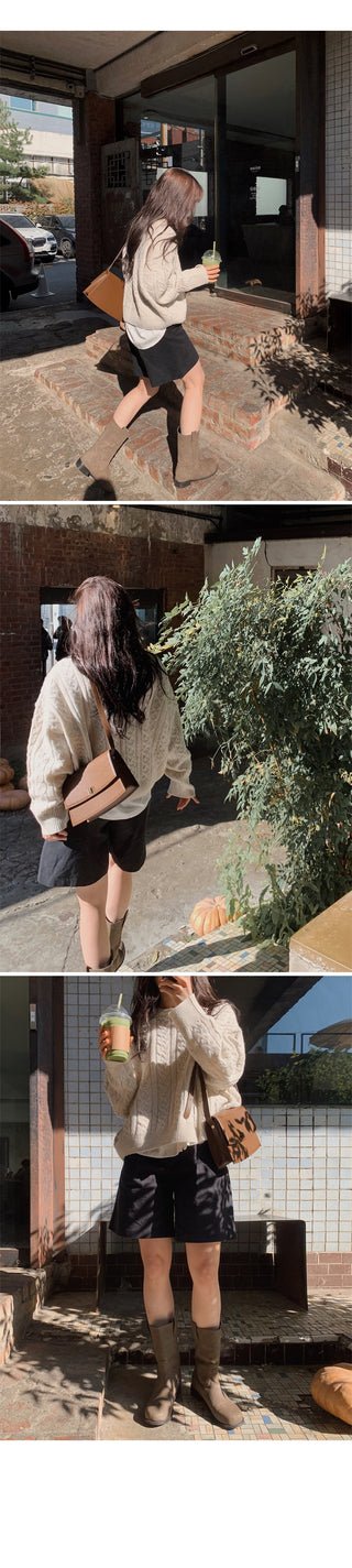 Winter Peach Fleece-Lined Half Pants - 3 Sizes
