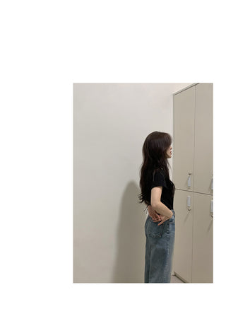 Women's plain cotton t-shirts, 7 colors