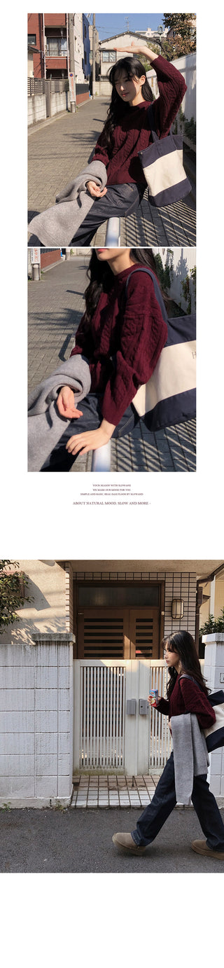 Knitted Scarf - 5 colors