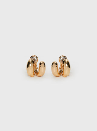Yueh Earrings Gold