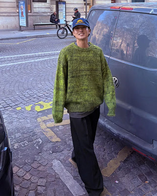Multicolor Mix Knit Pullover
