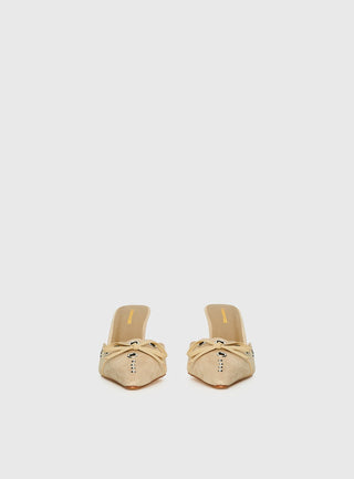 Charisma Pointed Toe Heels Taupe