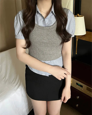 Best Layered Half-Sleeve Shirt