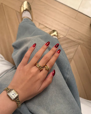 Double line ring