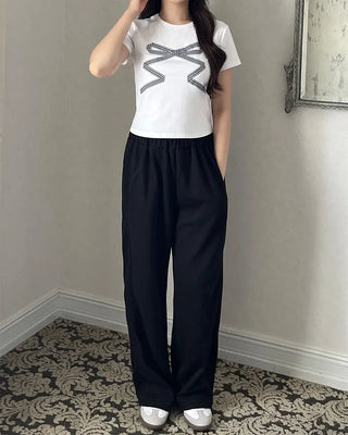 Straight Banded Sweatpants