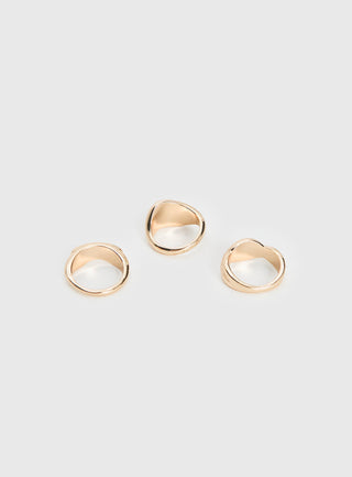Loveliness Ring Pack Gold