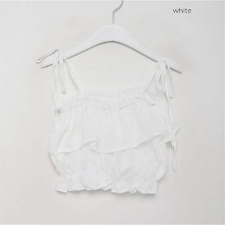 Frill Ribbon Camisole Top