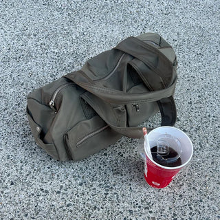 2-Pocket Big Shoulder Bag
