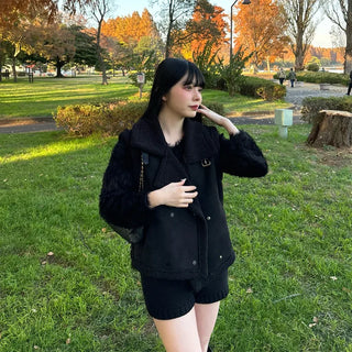 Sheepskin vest jacket