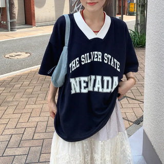 Loose sporty T-shirt