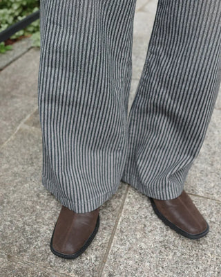 Square mule loafers