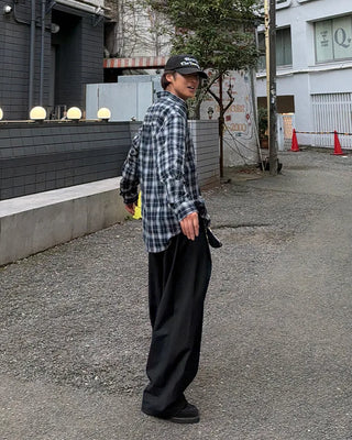 Pocket check shirt