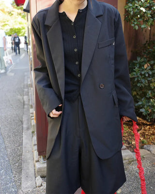Oversized single jacket