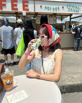 Slim oval sunglasses