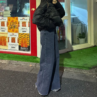Maxi Wide Denim Pants