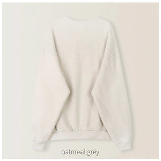 Fleece-lined daily sweatshirt
