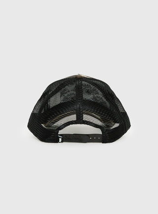 Von Dutch Multi Trucker Hat Brown Camo